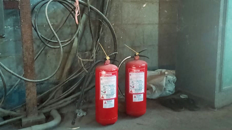 Installation of Extinguishers-0